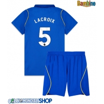 Maglie da calcio Chelsea Maxence Lacroix #5 Prima Maglia Bambino 2026-27 Manica Corta + Pantaloni corti)
